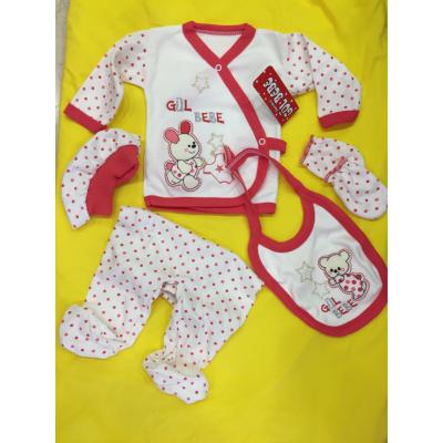 5 parça zıbın set